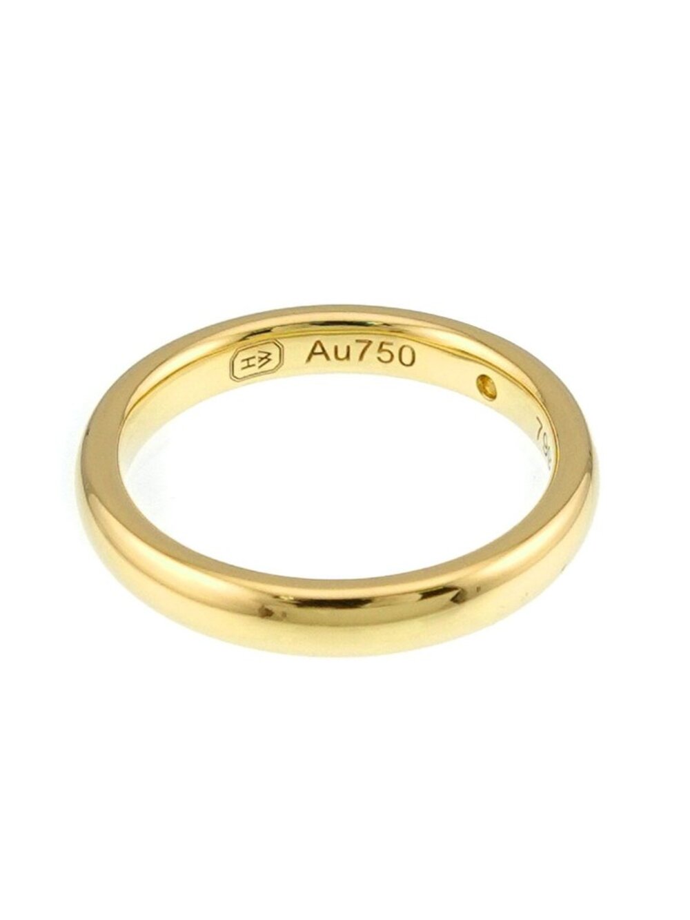 Harry Winston Round Ring Diamond 18k Yellow Gold - Picture 4 of 9